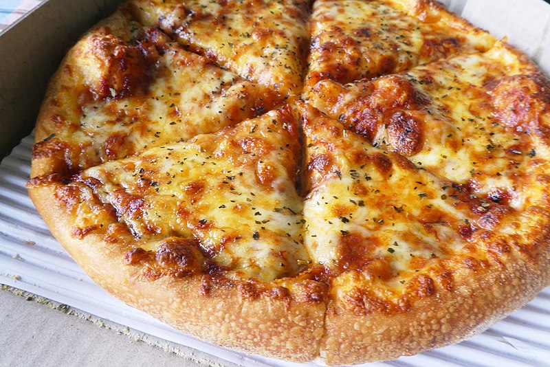 pizza closeup image
