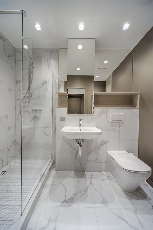Doorless Shower Designs for Small Bathrooms