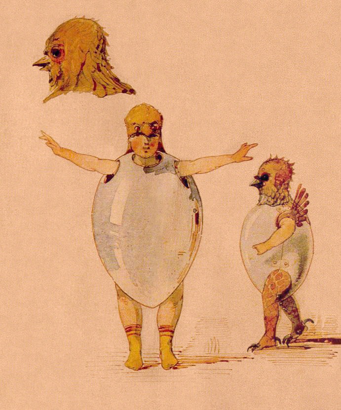 ballet of the unhatched chicks by viktor hartmann