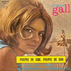 France Gall’s Poupee de cire, poupee de son single cover