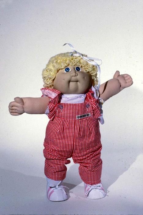 A Cabbage Patch Kids doll