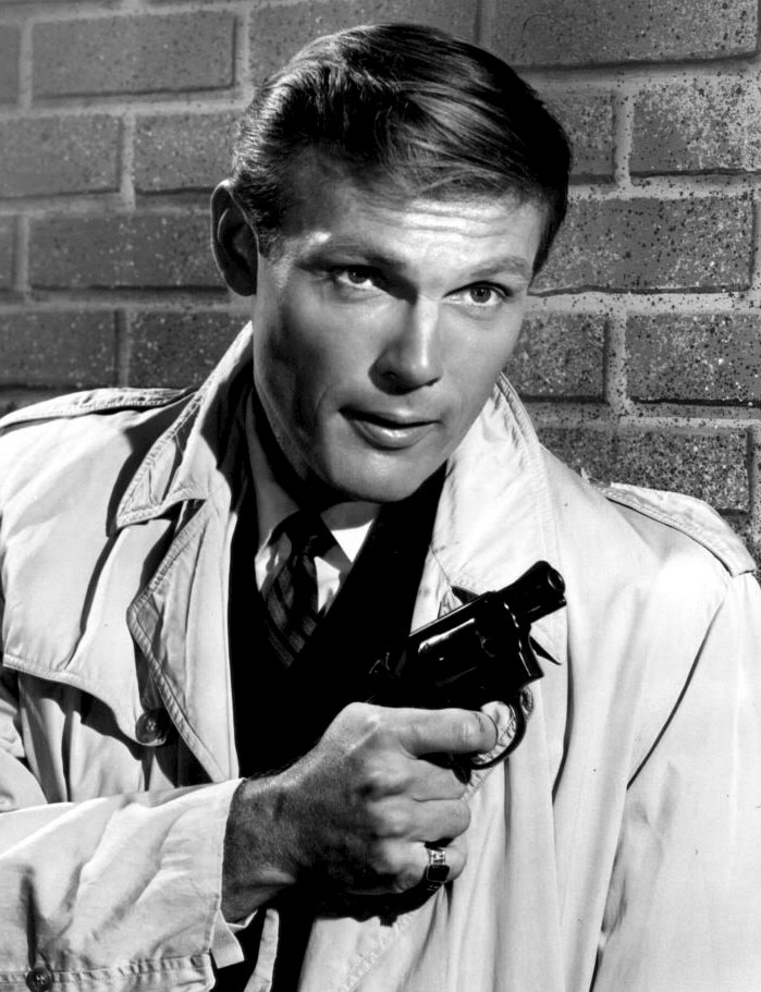 Photo of Adam West as Steve Nelson from the television program Robert Taylor's Detectives.
