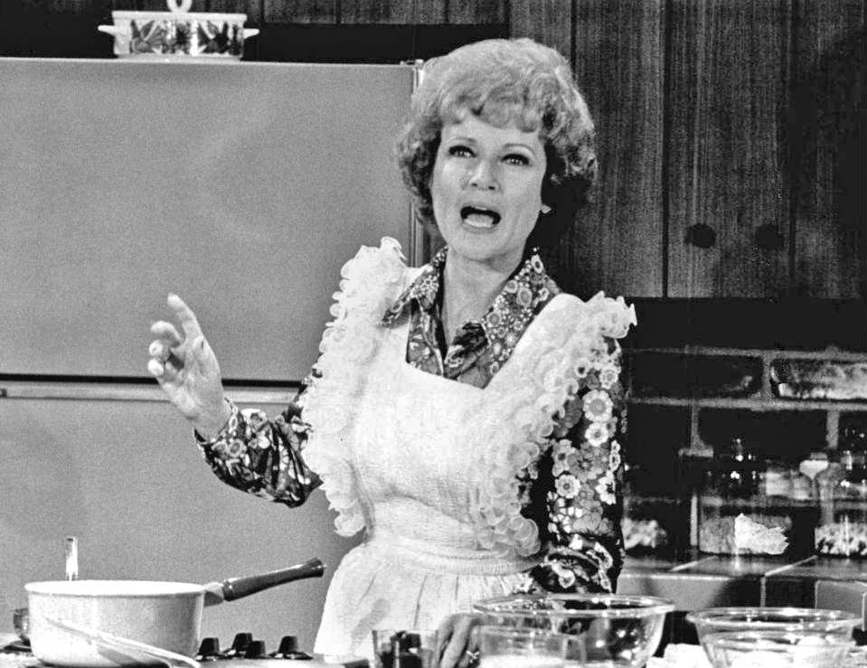Betty White as Sue Ann Nivens in The Mary Tyler Moore Show, 1973