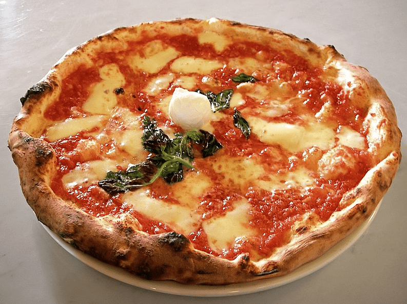 neapolitan pizza variant, the margherita