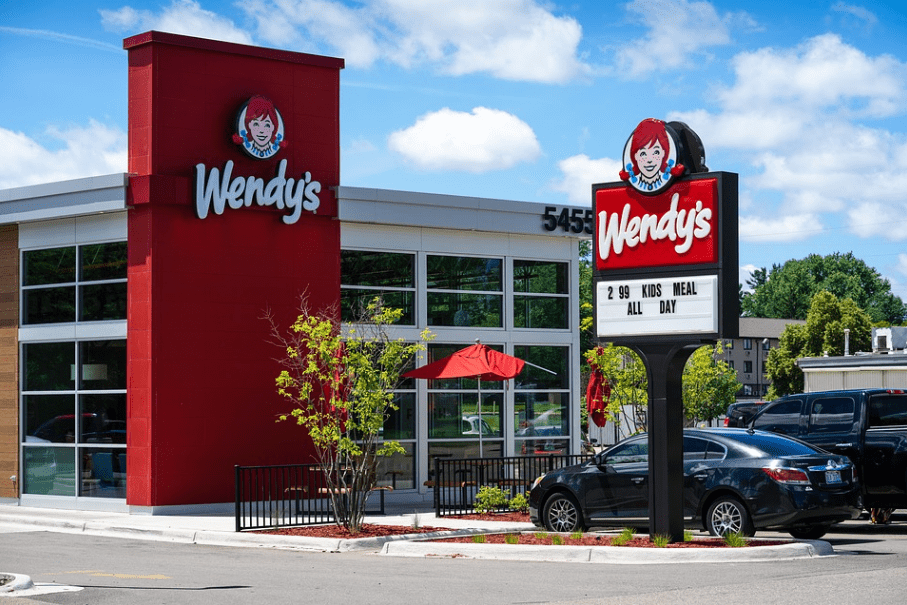 outside Wendy’s store