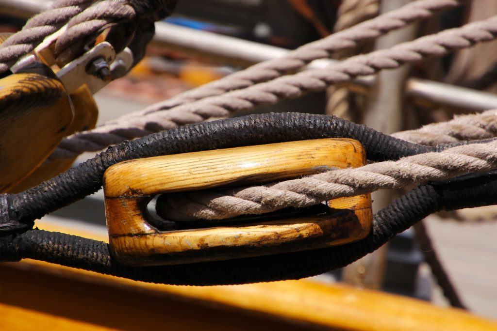 pulley block equipment rigging