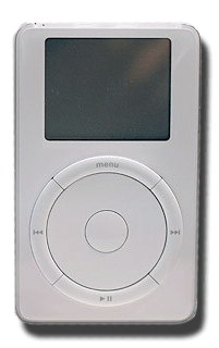 The first generation of iPod