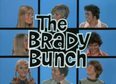 The title card for The Brady Bunch