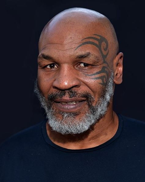a portrait of Mike Tyson