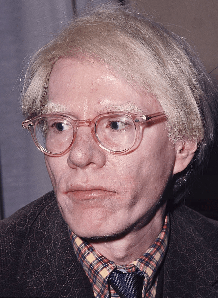 photograph of Andy Warhol