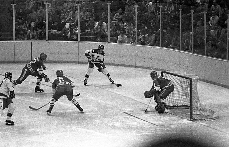 the USA-Soviet Union 1980 ice hockey match