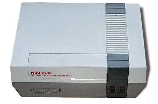 An image of The console of the Nintendo Entertainment System