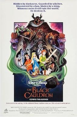 Official poster of The Black Cauldron