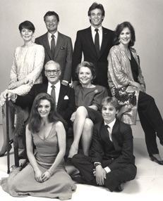 The original core family, the Hugheses, in the 1980s