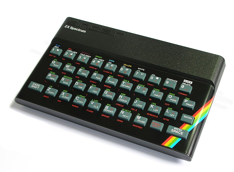 The 1982 vintage ZX Spectrum