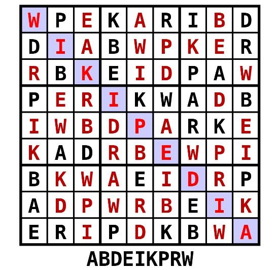 Alphabetical _ Sudoku