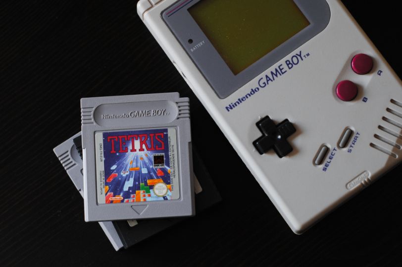 Tetris on Nintendo Gameboy 