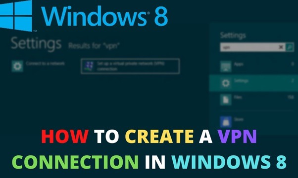 How to create a vpn connection in windows 8
