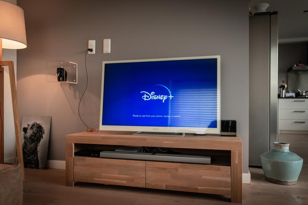 Watching Disney+ on TV