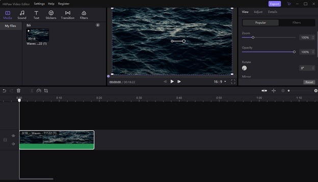 HitPaw Video Editor-Edit TikTok Video on Windows