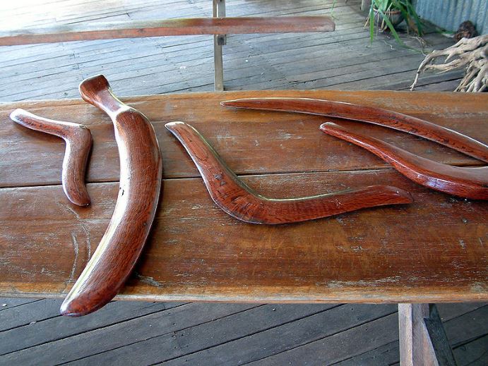 Australian Aboriginal boomerangs