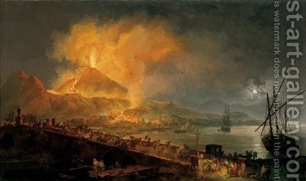 Eruption of Vesuvius in 1771 by Pierre-Jacques Volaire