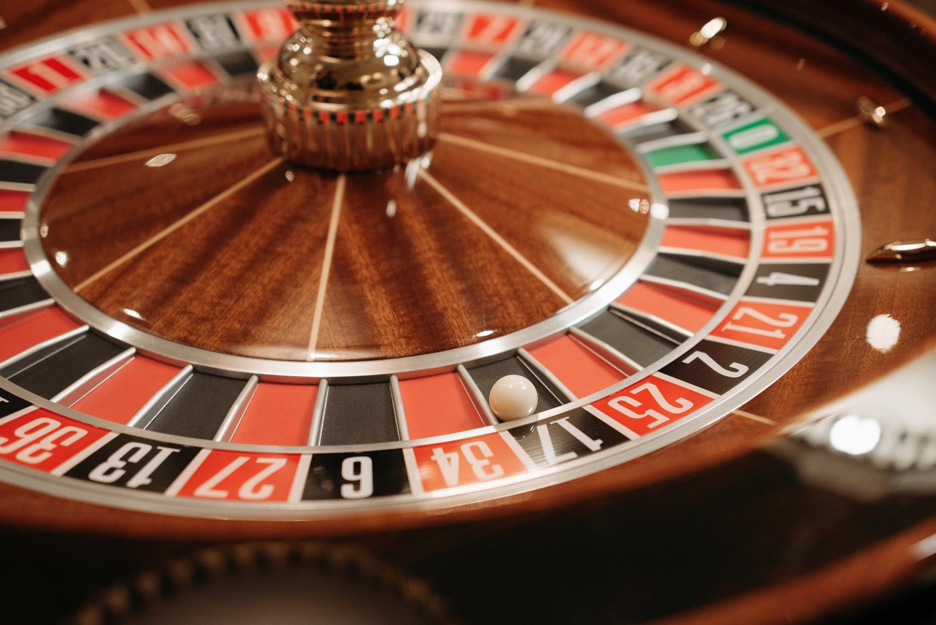 ordinary roulette wheel