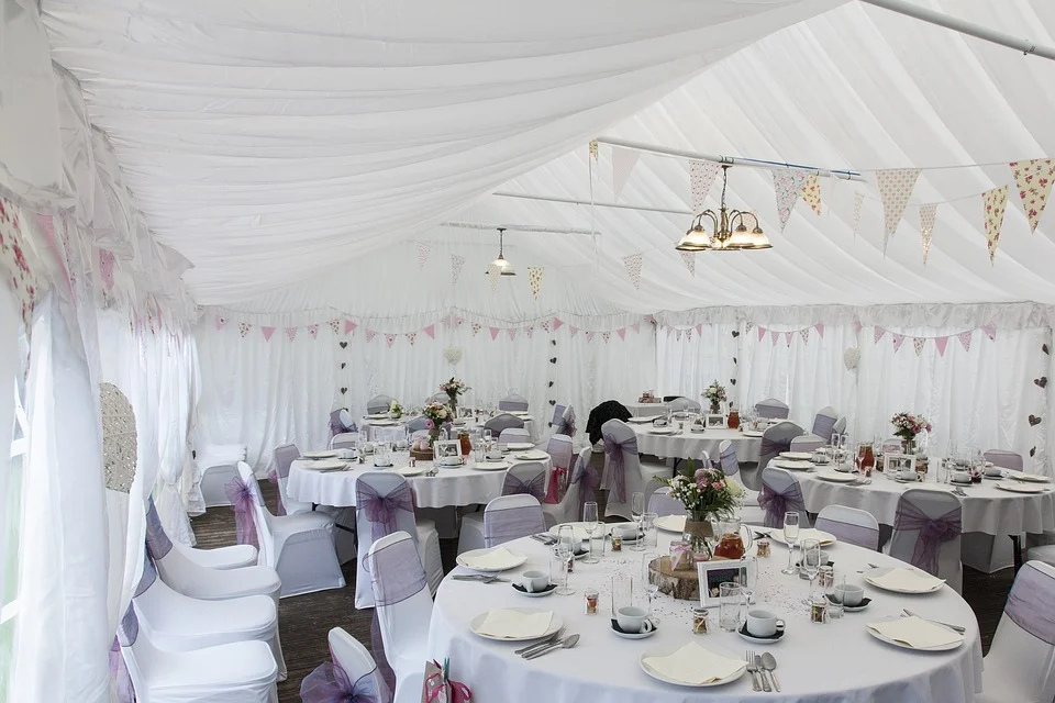 5 Materials Used in Wedding Tent Rentals