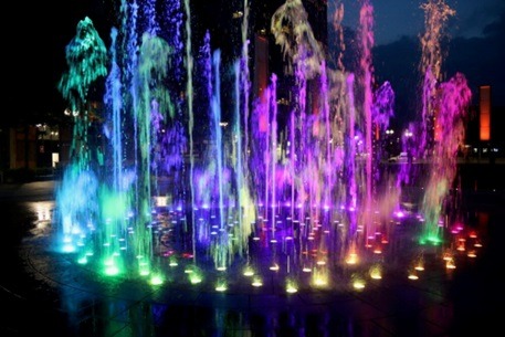 What Makes a Fountain Color Changing
