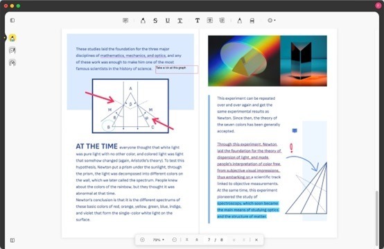Annotate in your PDF Document