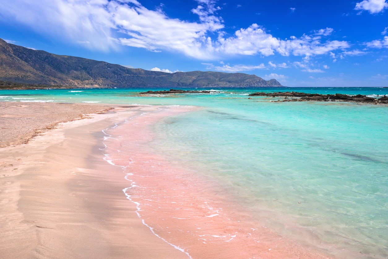 elafonisi beach pink sands