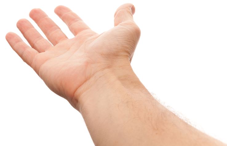 right male hand