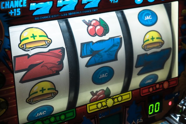 a room full of slot machines
