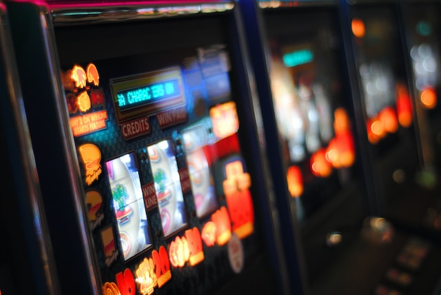 reels on a slot machine