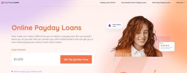 EasyPaydayLoans: Best for Large Loan Amounts