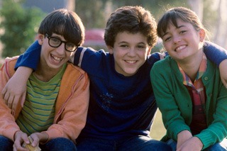 Paul, Kevin and Winnie in Wonder Years where Fred Savage played as Kevin Arnold