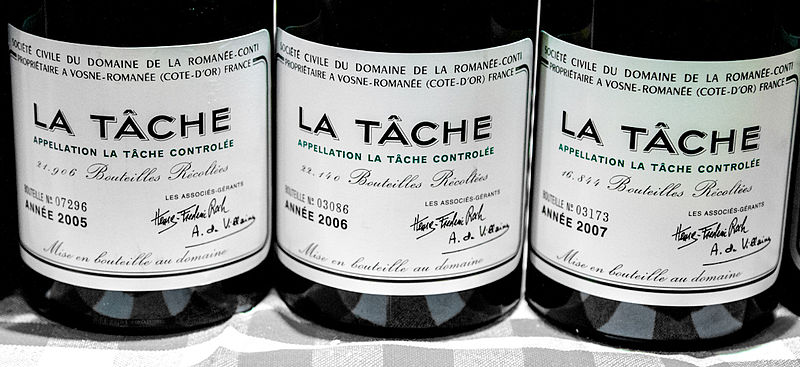 DRC label wines