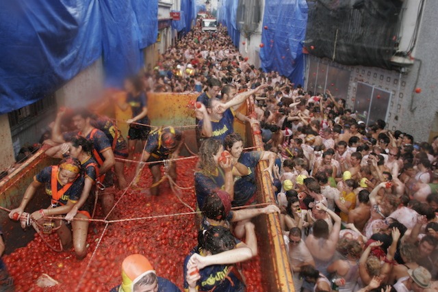 La Tomatina festival