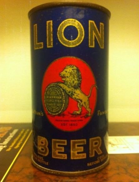 Lion Beer Can
