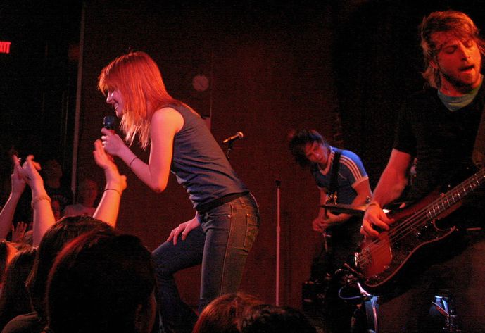 Paramore at the Social in Orlando, Florida, on April 23, 2007