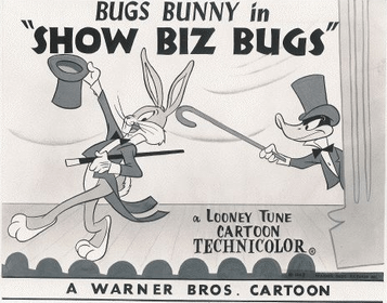 "Show Biz Bugs" lobby card