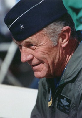 Yeager in 2000