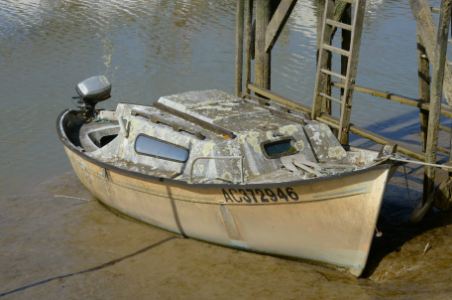 Abandoned Boat, Derelict Boat