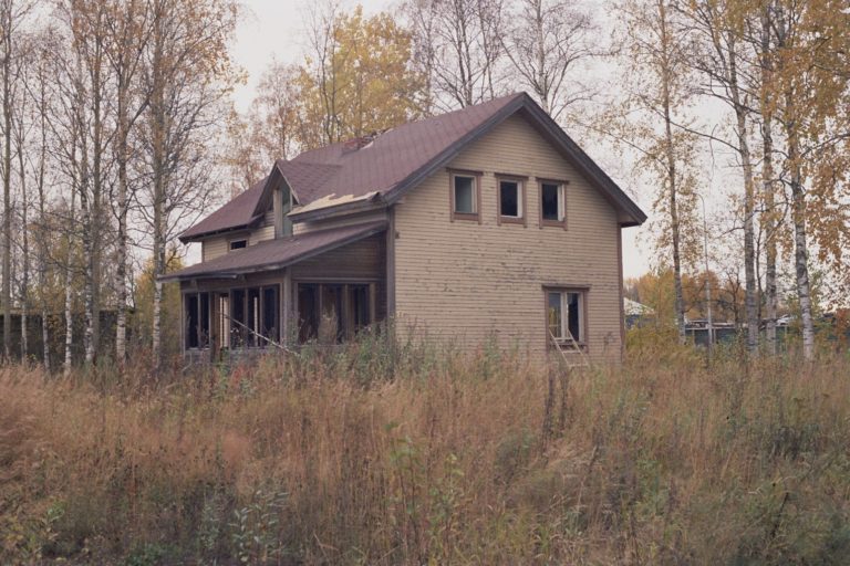 An abandoned house in Finland