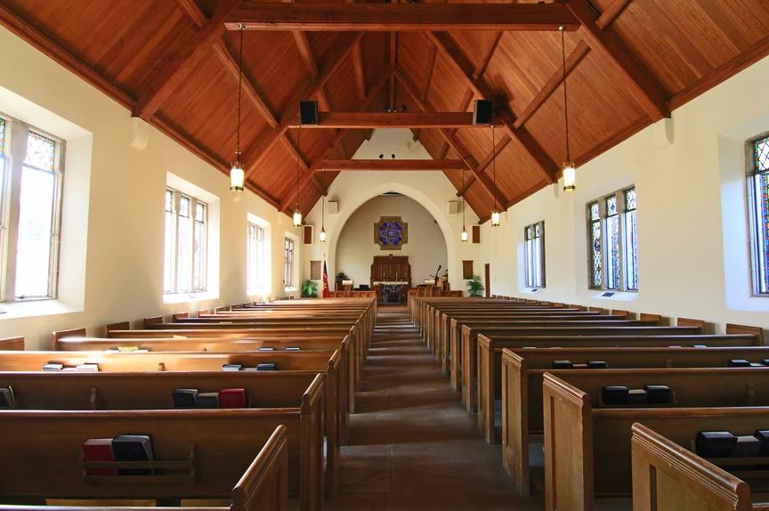 Church, Interior, Empty