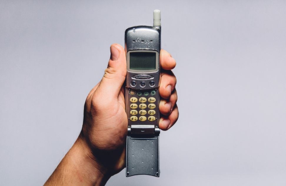 a retro cellphone