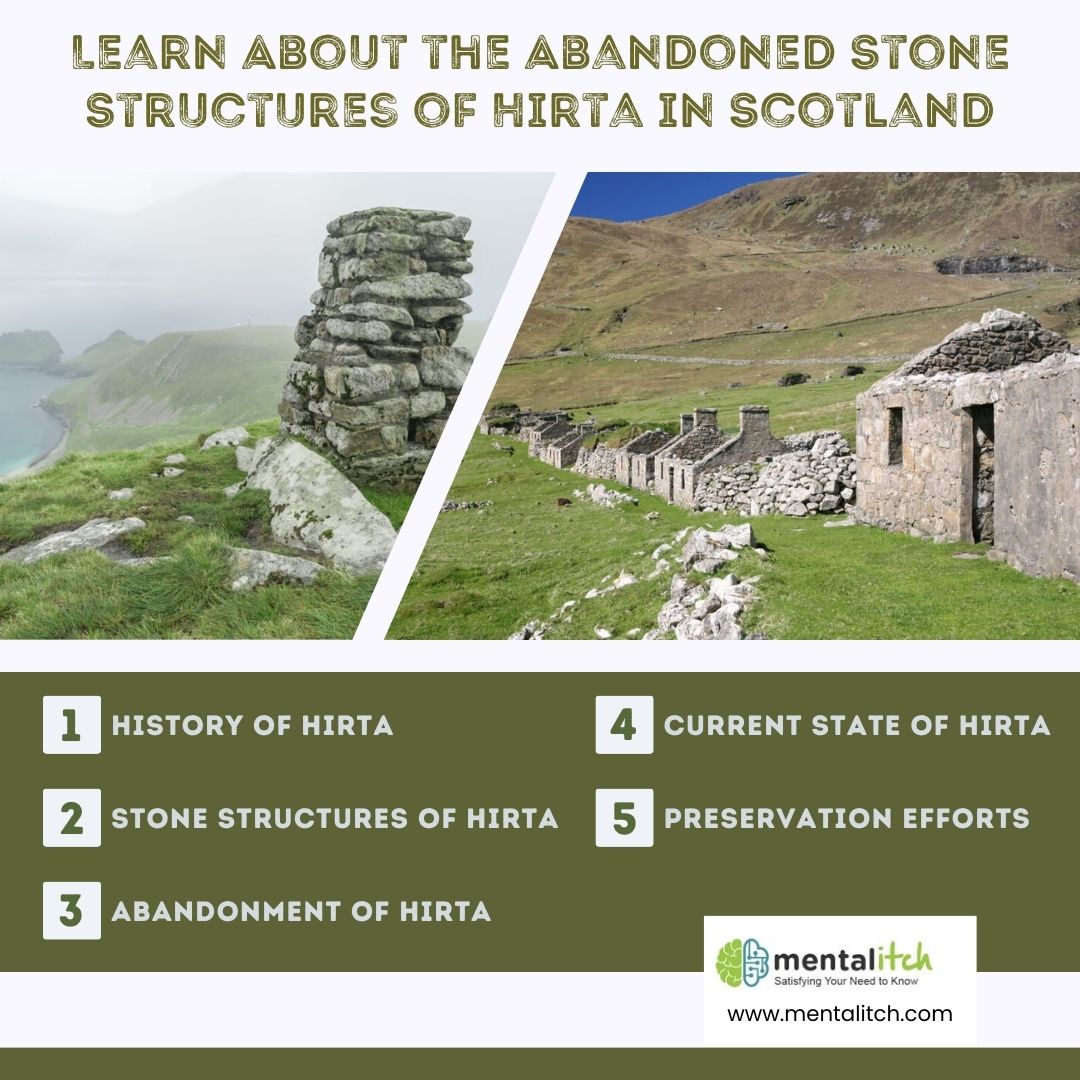 Learn About the Abandoned Stone Structures of Hirta in Scotland