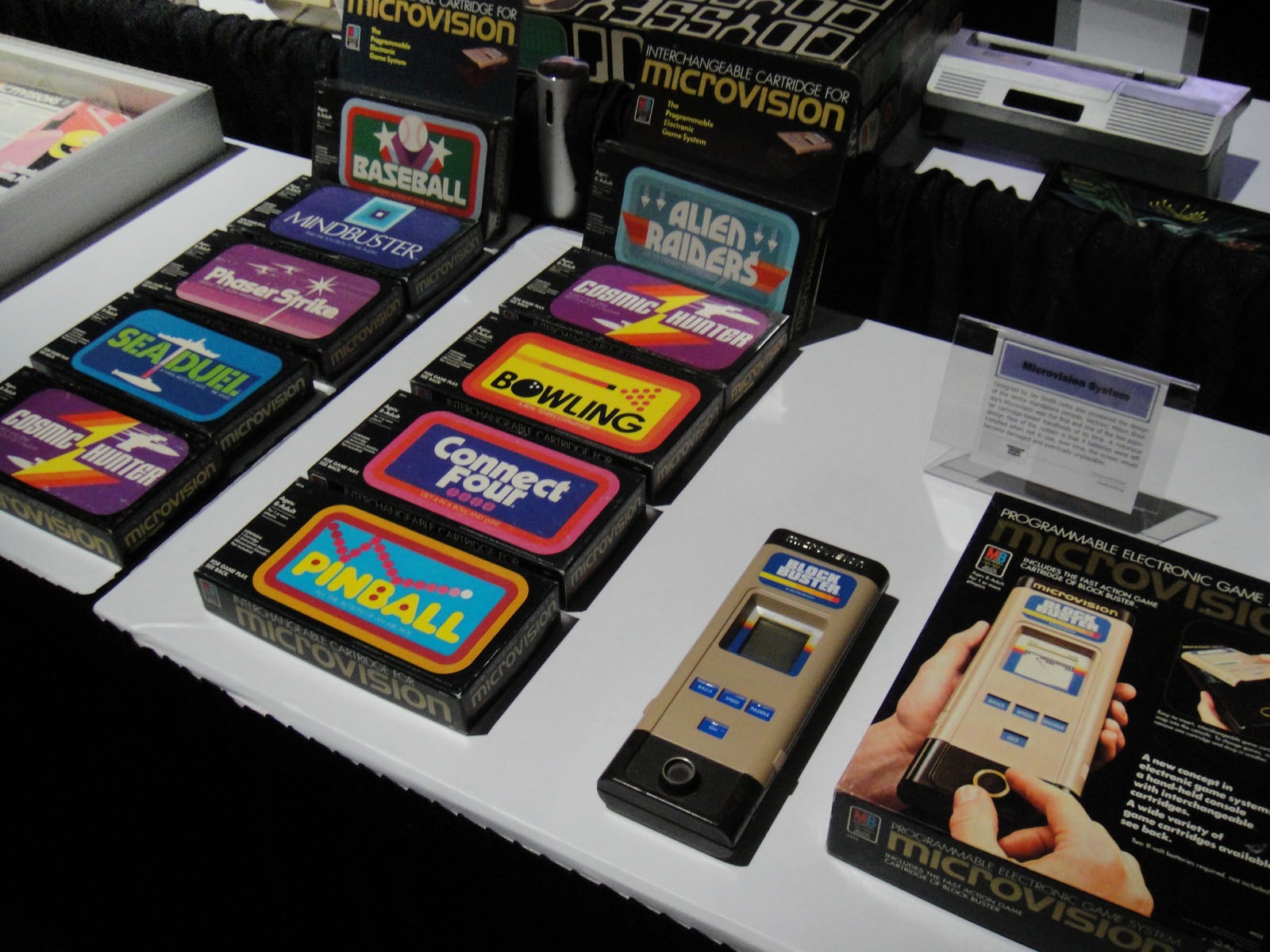 microvision’s variety of games piled together