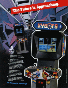 xybots - arcade game official poster