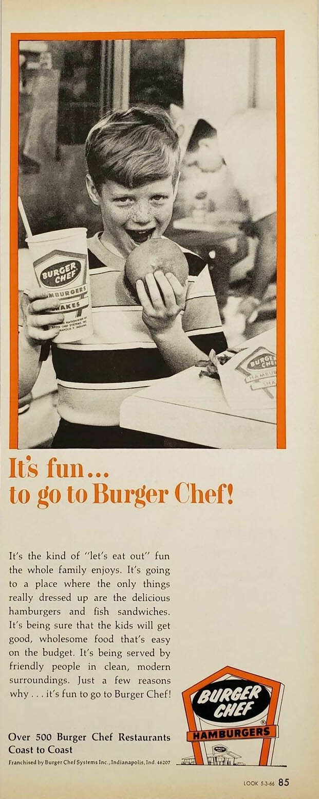Burger Chef advertisement (1966)